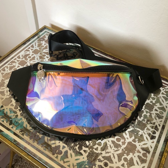 Steve Madden Handbags - Steve Madden Holographic Waist Bag NWOT